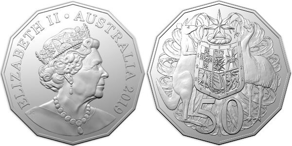 50 cents (Elizabeth II - 6 retrato)