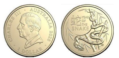 1 dollaro (Anno del Serpente)