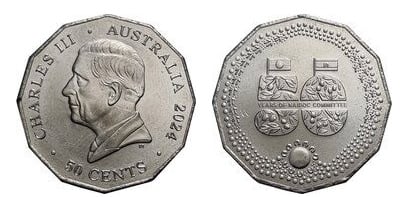 50 centesimi (50 anni di NAIDOC)