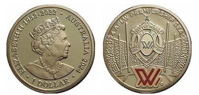 1 dollaro (AFLW Premiership-Color)