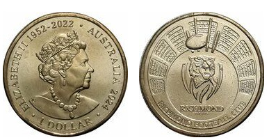 1 dollaro (Richmond Tigers)