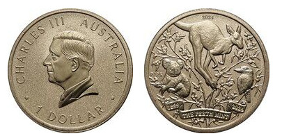 1 dollaro (125 anni Perth Mint)