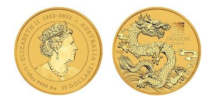 15 dollari (Anno del Drago)