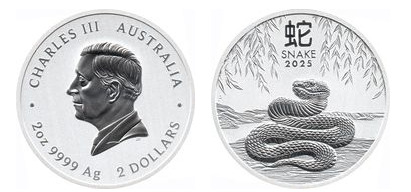 2 dollari (Anno del Serpente)