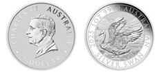 1 dollaro (Cigno d'argento australiano)