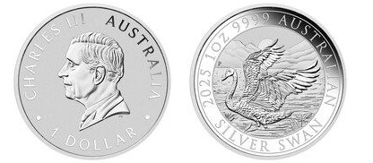1 dollaro (Cigno d'argento australiano)