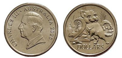 2 dollari (cucciolo di diavolo della Tasmania)