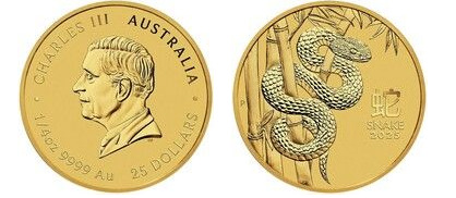 25 dollari (Anno del Serpente)