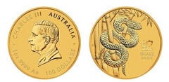 100 dollari (Anno del Serpente)