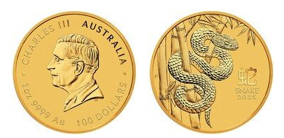 100 dollari (Anno del Serpente)