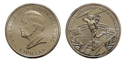 1 dollaro (Centenario del Royal Australian Corps of Signals)