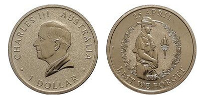 1 dollaro (Lest We Forget - Soldier Contemplating)