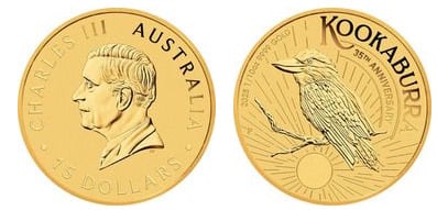 15 dollari (Kookaburra)