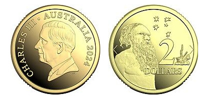 2 dollari (uomo aborigeno; Dan Thorne)