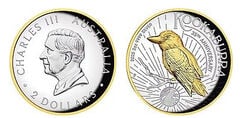 2 dollari (Kookaburra; Golden Silver Test)