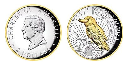 2 dollari (Kookaburra; Golden Silver Test)