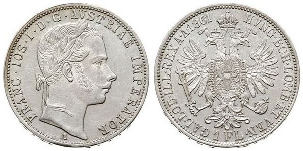 1 florin (Francesco Giuseppe I)