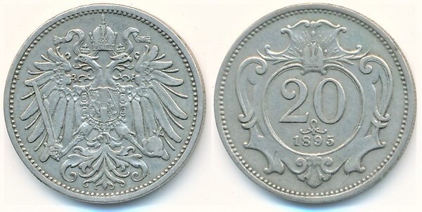 20 heller (Francesco Giuseppe I)