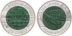 25 euro (150° anniversario della ferrovia di Semmering)