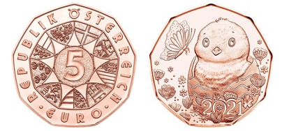 5 euro (Pasqua 2021)