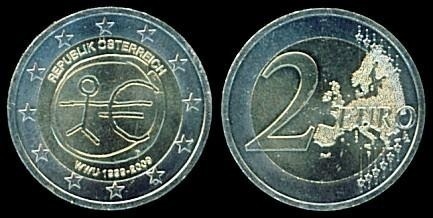 2 euro (10° anniversario dell'Unione Economica e Monetaria / UEM / WWU)