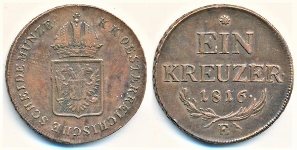 1 kreuzer (Francesco II)