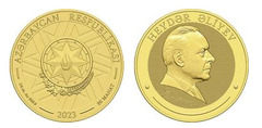 20 manat (100° anniversario di Heydar Aliyev)