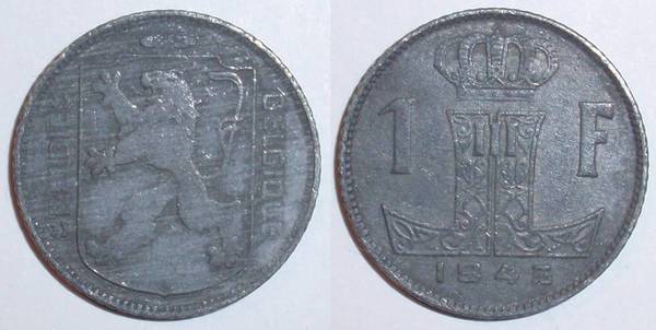 1 franc (Belgio-Belgio)