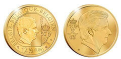 12,5 euro (65° compleanno di Re Filippo)