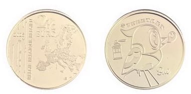 2,5 euro (Arte di strada in Belgio)