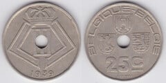 25 centimes (Leopoldo III - Belgique-België)