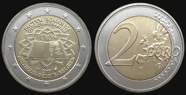 2 euro (50° anniversario del Trattato di Roma)