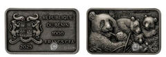 1000 franchi CFA (Famiglia Panda)