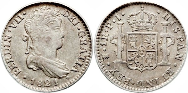 1 real (Ferdinando VII)