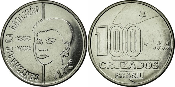 100 cruzados (Centenario dell'abolizione della schiavitù - Le donne)