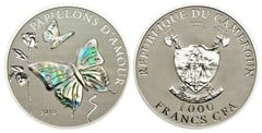 1.000 francs CFA (Papillons d´Amour)