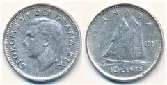 10 cents (Giorgio VI)