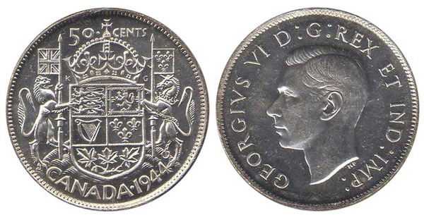 50 cents (Giorgio VI)