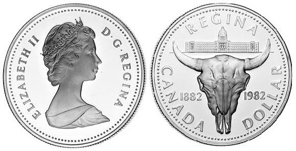 1 dollar (Centenario della città di Regina)