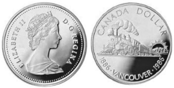 1 dollar (Centenario di Vancouver)