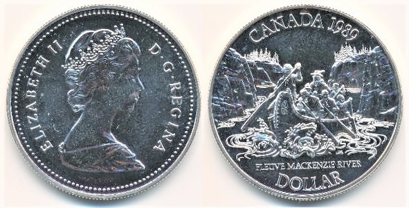 1 dollar (Fiume Mackenzie)