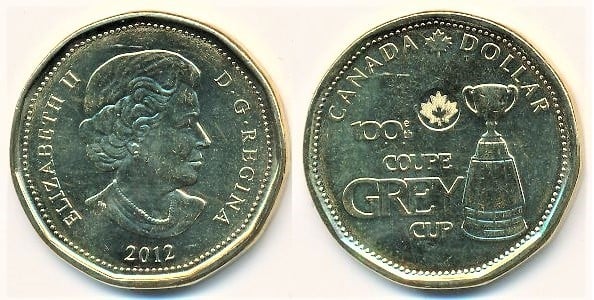 1 dollar (100° anniversario della Grey Cup)