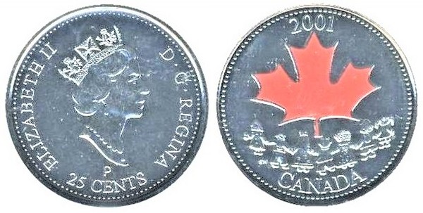 25 cents (Giornata del Canada)