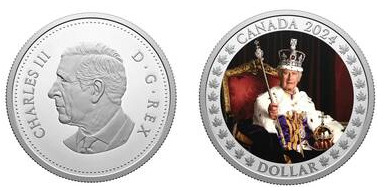 1 dollar (Coronazione Carlos III)