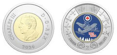 2 dollari (Centenario della Royal Canadian Air Force-Colore)