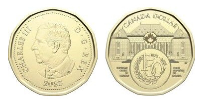 1 dollaro (150° anniversario della Corte Suprema del Canada)