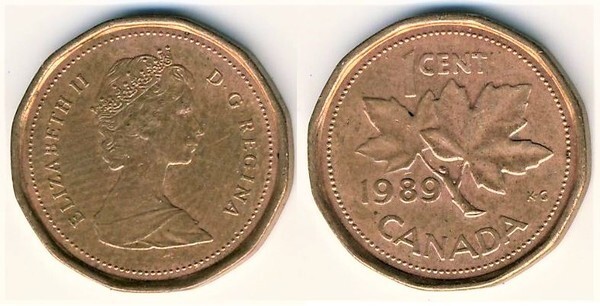 1 cent (Elisabetta II)