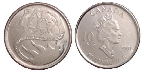 10 cents (Anno Internazionale dei Volontari)