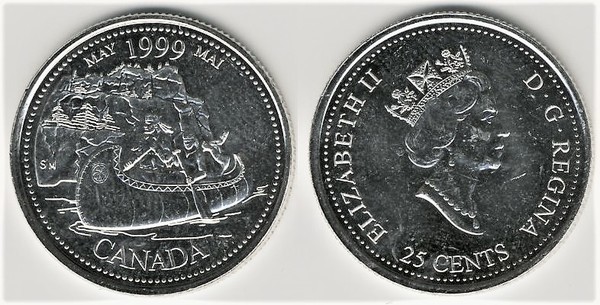 25 cents (Nuovo Millennio-Maggio)