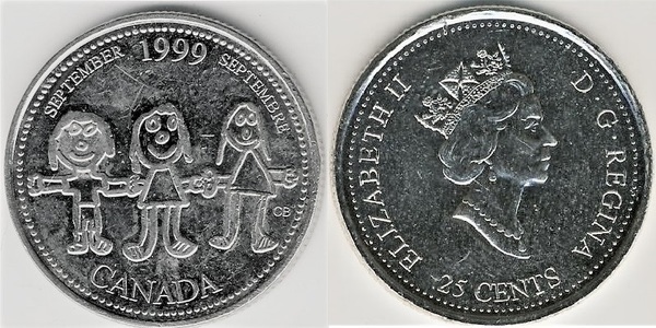 25 cents (Nuovo Millennio-Settembre)